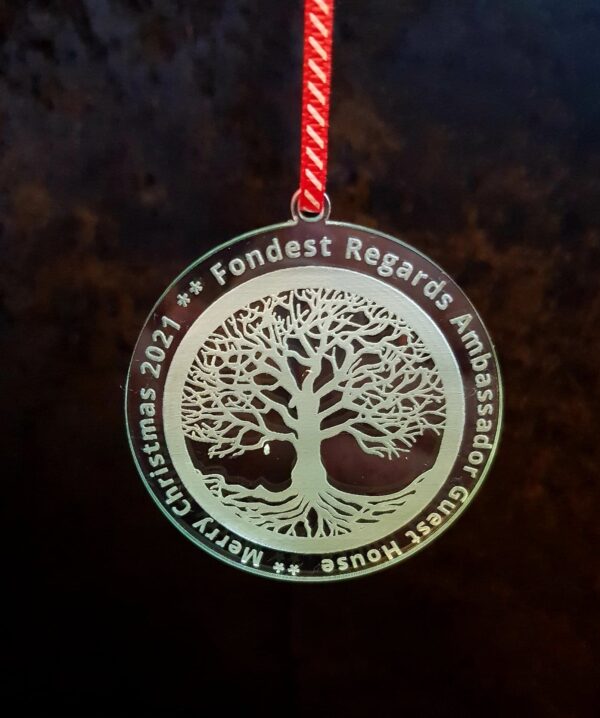 Custom Business Logo Design Ornament