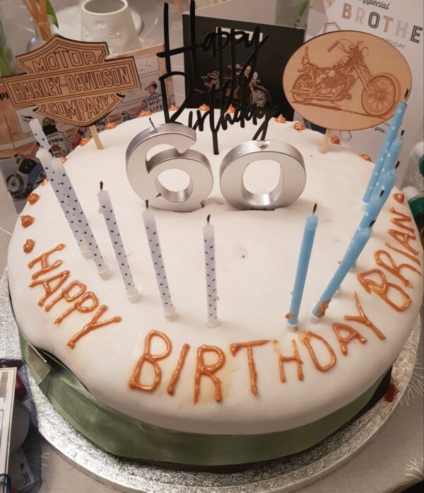 Bespoke Wooden Cake Topper - Laser Engraved, for any occasion