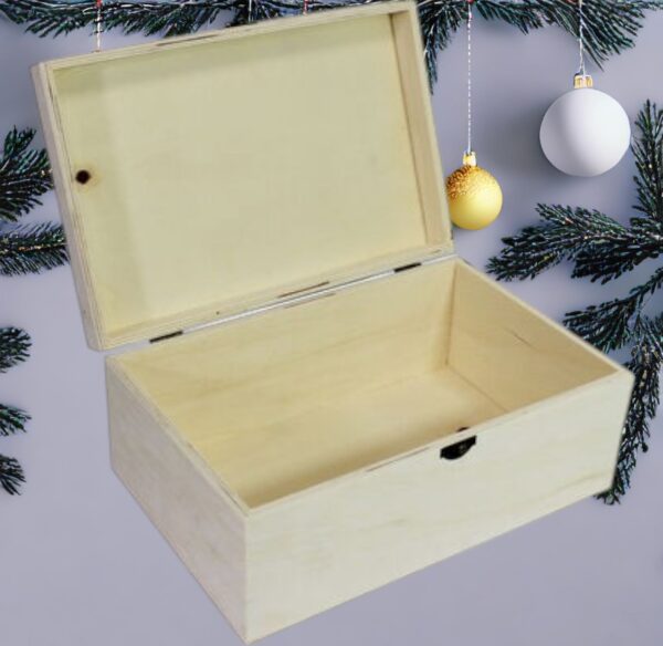 Personalised Wooden Large Christmas Eve Box - Image 3