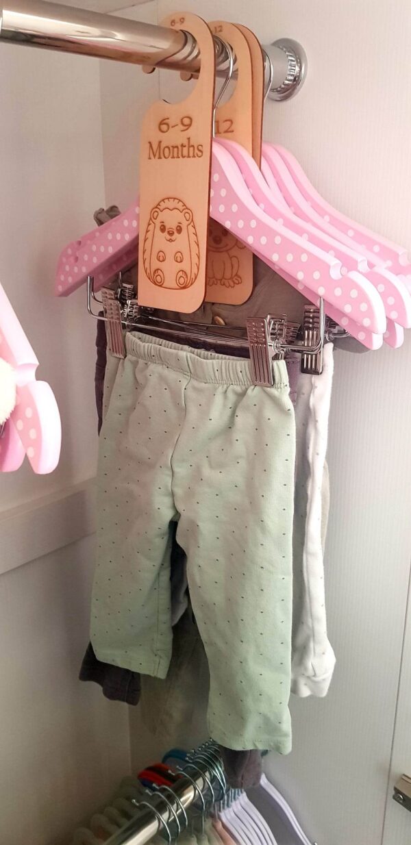 Set of 6 Cute Animal Baby Wardrobe Dividers - Image 5